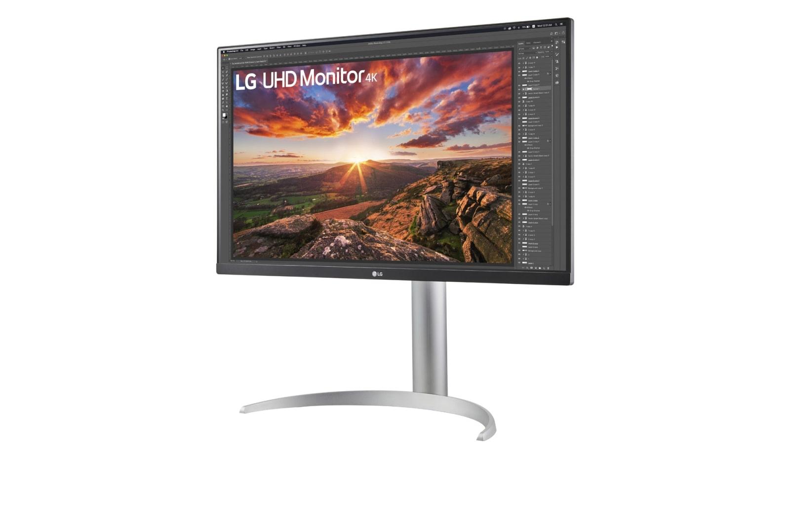 LG 27UP85NP-W 27 3840 x 2160 (4K) HDMI DisplayPort USB-C 60Hz  Dockingskærm LG Electronics