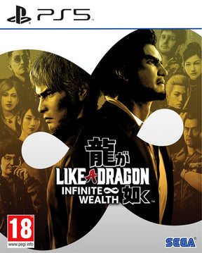 Like a Dragon: Infinite Wealth – PlayStation 5 – spilomslag