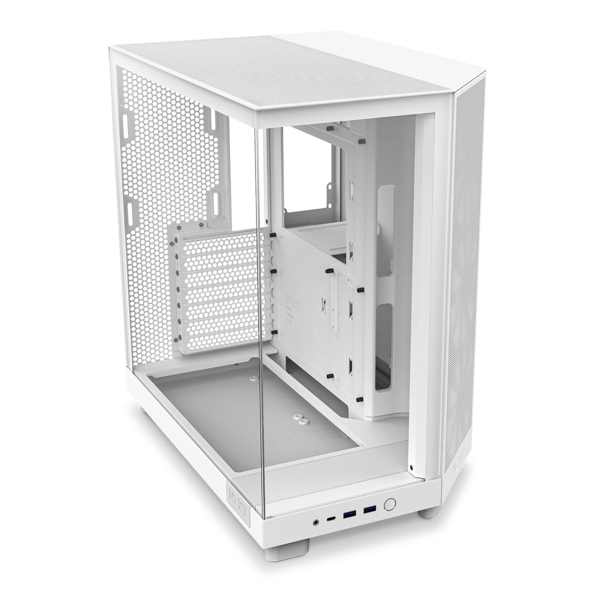 NZXT H series H6 Flow Tårn ATX - Hvid NZXT