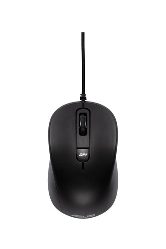 ASUS MU101C – kablet optisk mus, 3200 DPI, sort