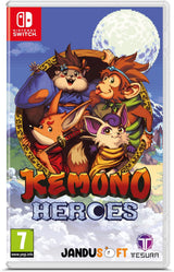 Kemono Heroes – Nintendo Switch – spilomslag