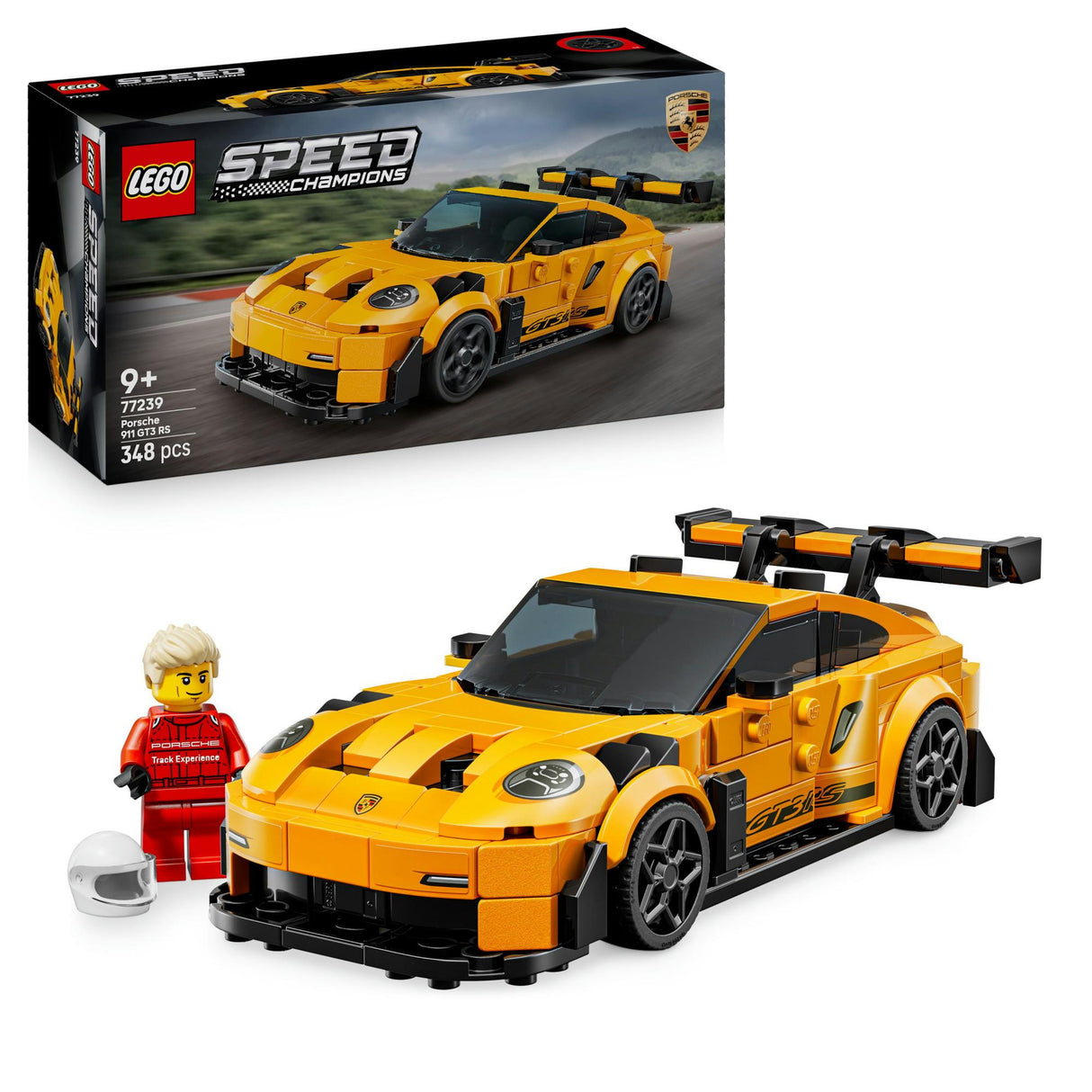 LEGO - Speed Champions - Porsche 911 GT3 RS Super Car (77239) LEGO