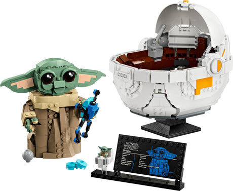 LEGO 75403 Star Wars Grogu in his repulsor cradle