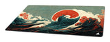 Sharkoon SKILLER SGP40 D2 Teal Multicolor 1000x500mm Water-Repellent Stitched Anti-Slip Gaming Mouse Pad Sharkoon