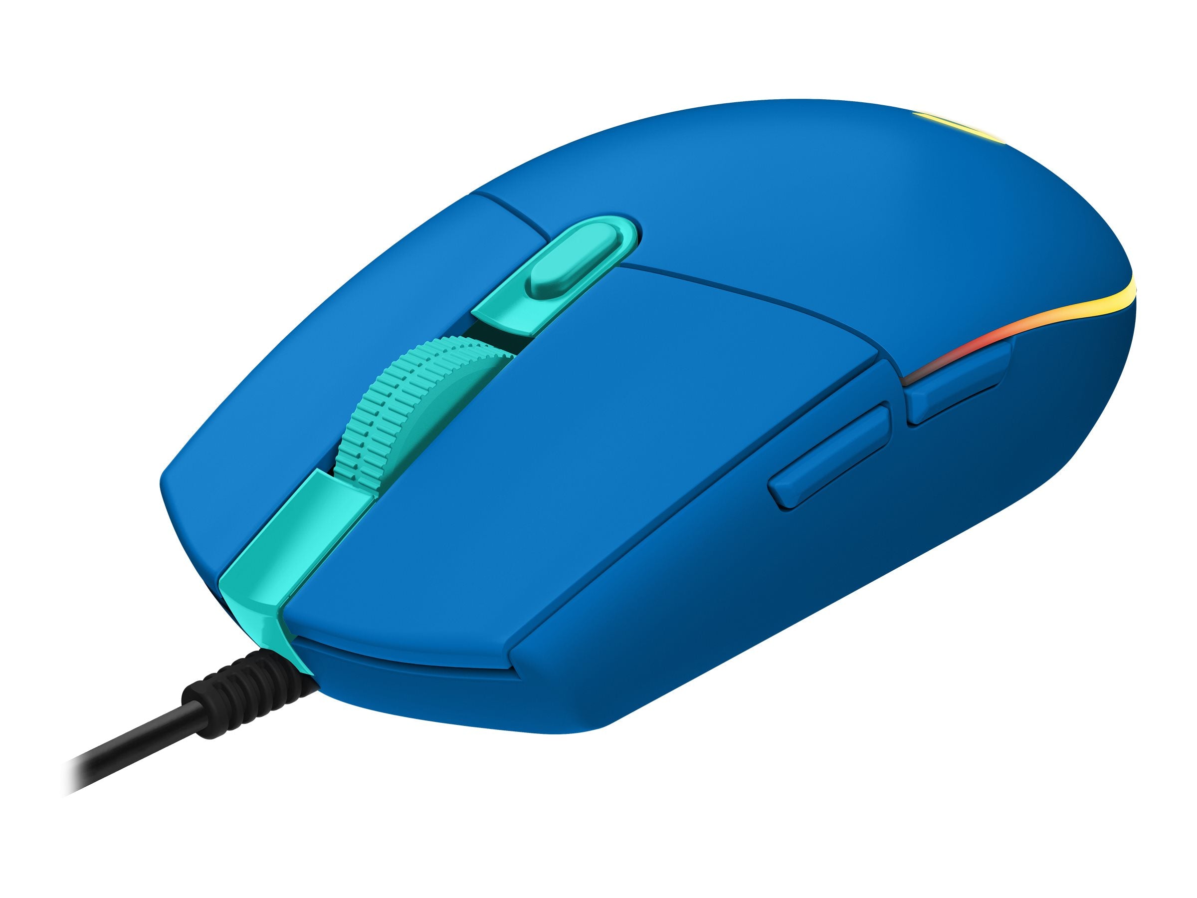 Logitech Gaming Mouse G203 LIGHTSYNC Optisk Kabling Blå