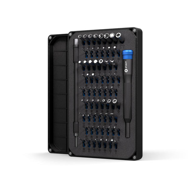 iFixit Mako 64-bitars drivrutinssats, skruvmejsel + 64 bitar