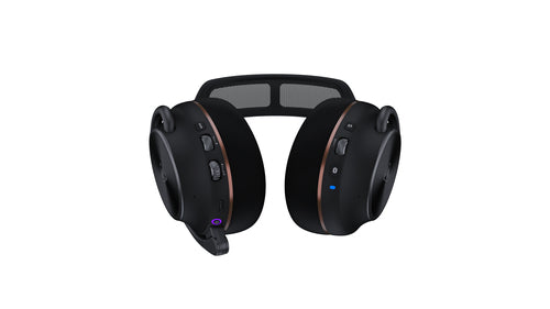 Turtle Beach Stealth Pro II – PC-headset, sort – Betjening set bagfra