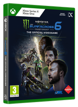 Monster Energy Supercross 6 – fransk import – Xbox One / Xbox Series X – spilæske