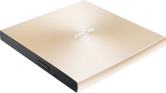ASUS ZenDrive U9M i guld set skråt ovenfra