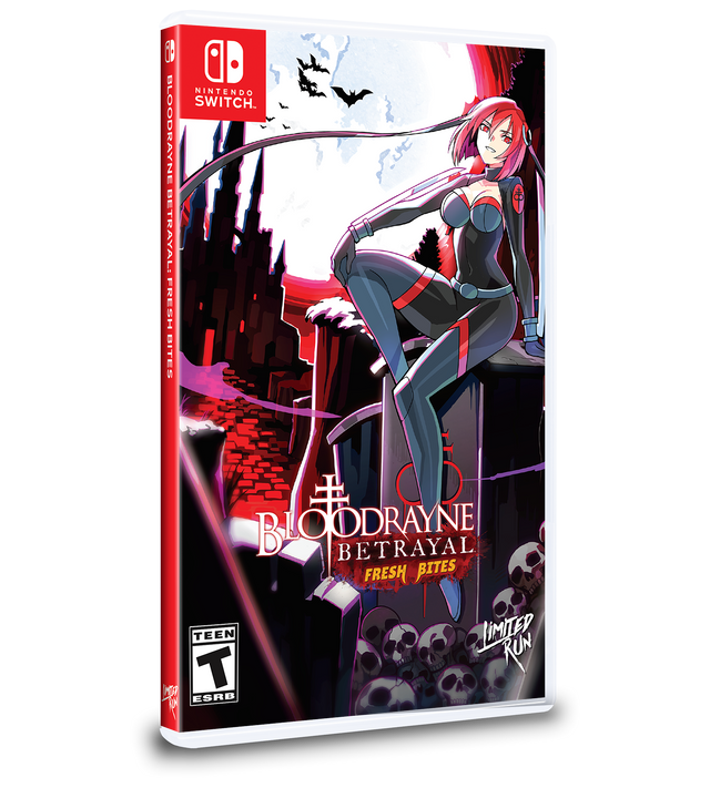 BloodRayne Betrayal: Fresh Bites – Limited Run – Import – Nintendo Switch – spillets udgave