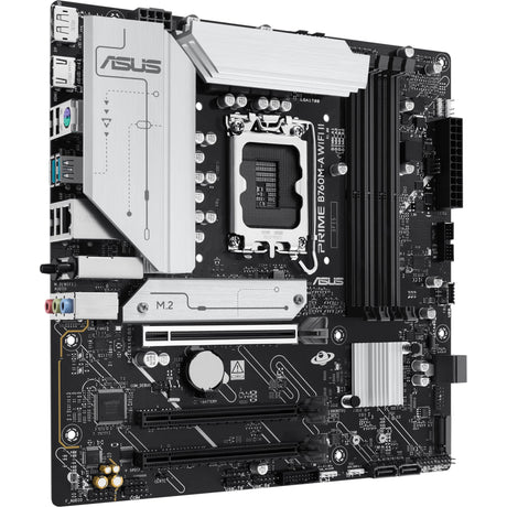 ASUS PRIME B760M-A WIFI II bundkort set skråt forfra