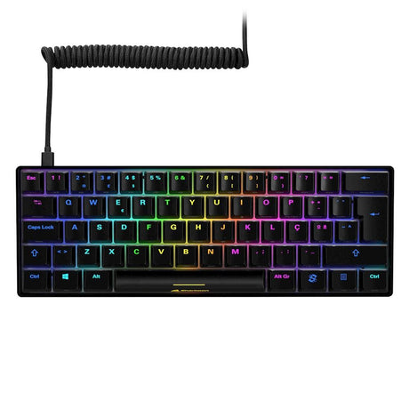 PT layout - Sharkoon SKILLER SGK50 S4, gaming keyboard (black, Kailh Red) Sharkoon
