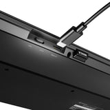 Sharkoon OfficePal K30W (black, DE layout, rubber dome) Sharkoon