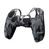 Trust GXT 748 – silikonecover til DualSense i camouflage – set fra siden