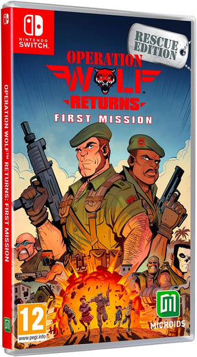 Operation Wolf Returns: First Mission – emballage