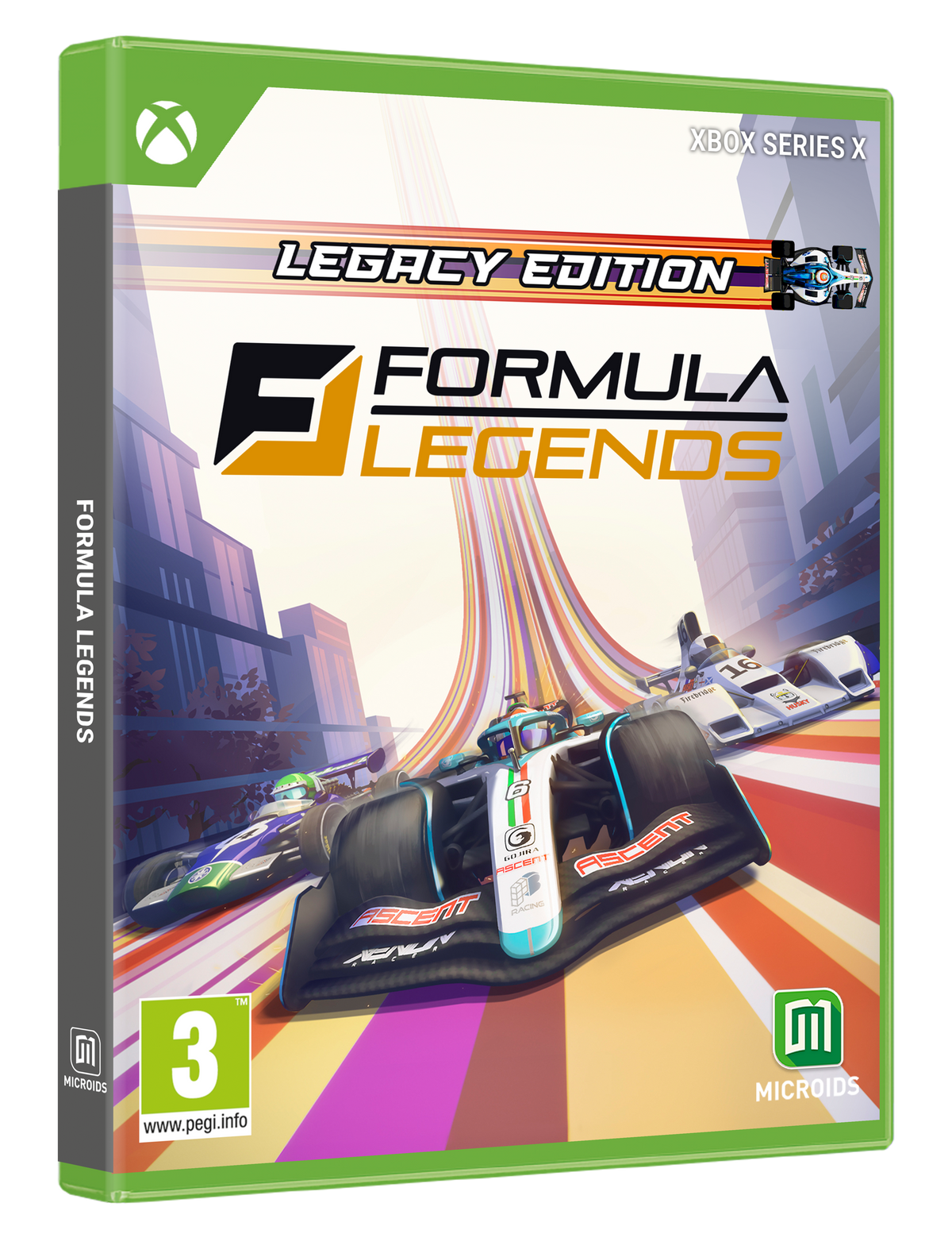 Formula Legends – Legacy Edition – Xbox Series X – forside