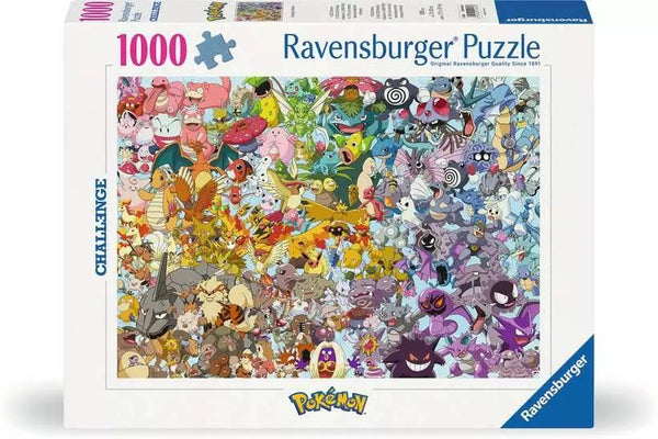 Ravensburger Pokémon Utmaningspussel – 1000 bitar