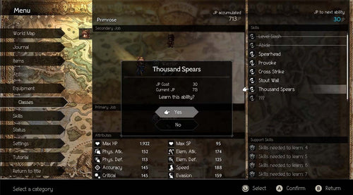 Octopath Traveler (Code in Box) – Nintendo Switch – supplerende spilillustration 16