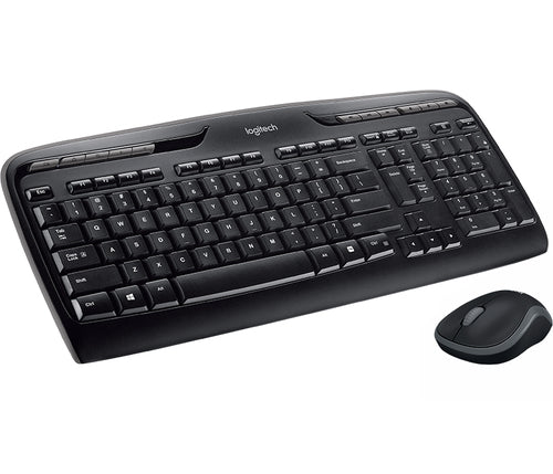 Logitech - Wireless Combo MK330 Mouse + Keyboard - Nordic Layout Logitech