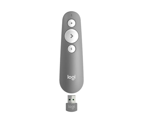 Logitech - R500 Laser Presentation Remote, Mid Grey