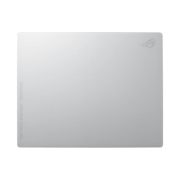 ASUS ROG Moonstone Ace L Tempered Glas Musemåtte - hvid