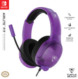 Turtle Beach Airlite Fit – Switch-headset – Ghost Purple – emballagens front