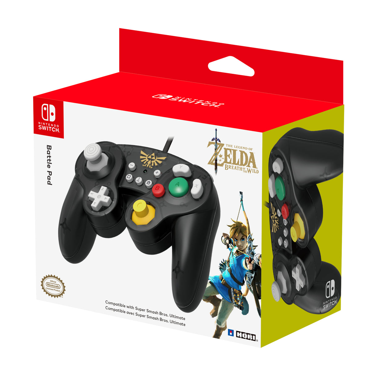 Hori Super Smash Bros Gamepad - Zelda HORI