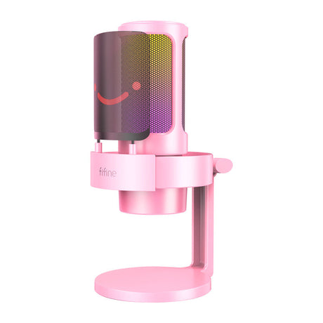 Fifine A8P condenser microphone with stand (pink) Fifine