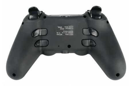 Steelplay MetalTech – rød controller med kabel til PS4 og PC – bagside