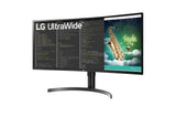 LG UltraWide 35WN75CP-B 35 3440 x 1440 (UltraWide) HDMI DisplayPort USB-C 100Hz  Dockingskærm LG Electronics