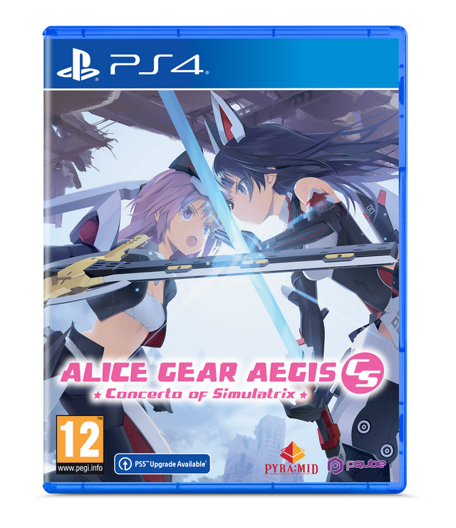 Alice Gear Aegis CS: Concerto of Simulatrix – PlayStation 4 – spilomslag