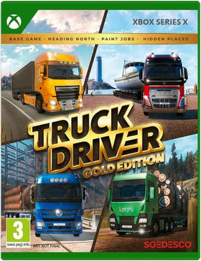 Truck Driver: Gold Edition – Xbox Series X – spilomslag