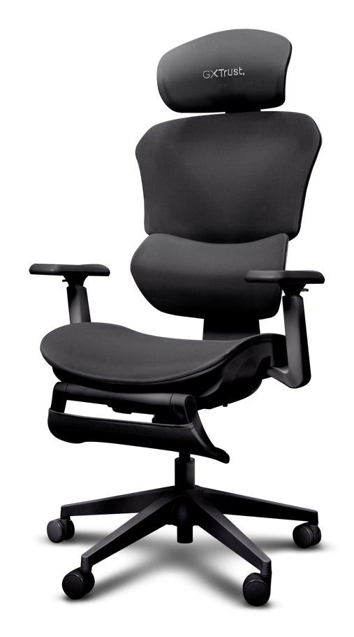 TRUST GXT725 RIVARA MESH GAMING CHAIR - BLACK TRUST