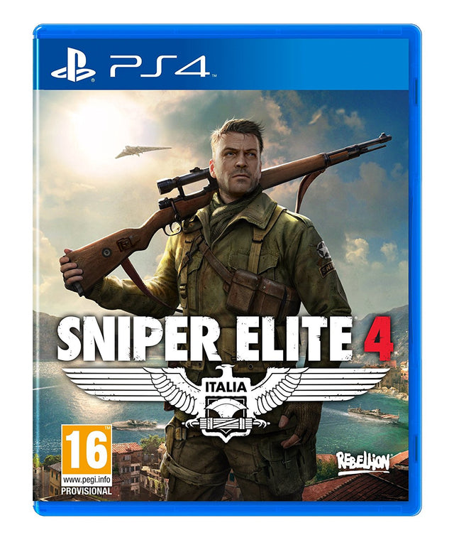 Sniper Elite 4 – PlayStation 4 – spilomslag