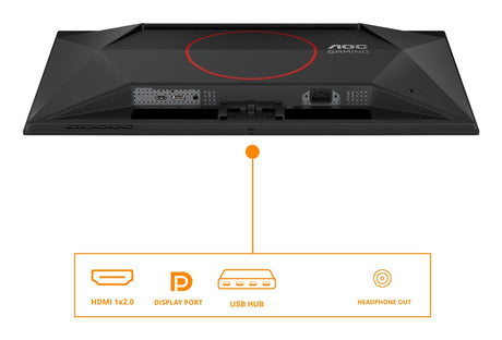 AOC Gaming Q27G41ZDF 27", 2560x1440/0.03ms/400cd/m², HDMI, DisplayPort, Headphone Out AOC