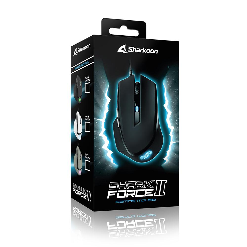 Sharkoon SHARK Force II, Gaming-Maus Sharkoon