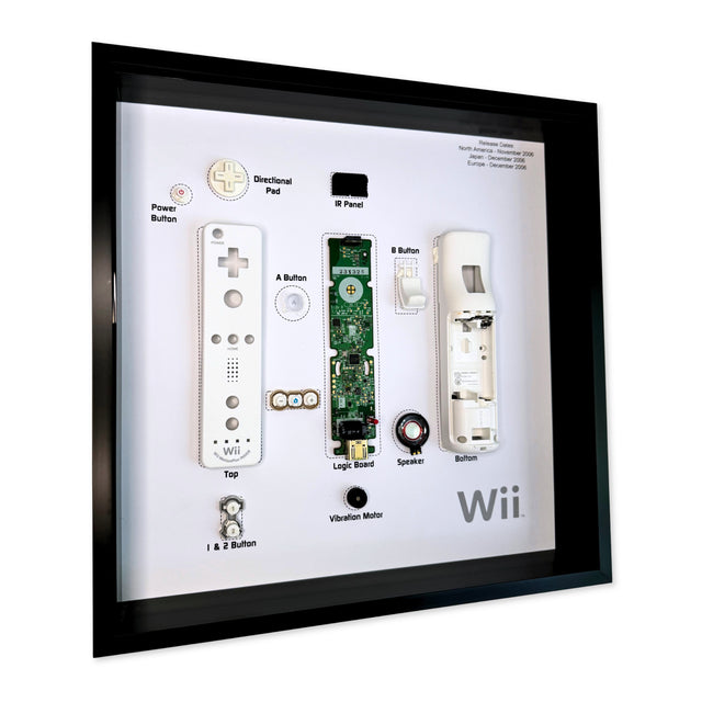 GRC Retro Art Wii Remote – hvid