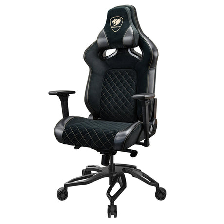 COUGAR Titan Pro V2 Gold F, sort gamingstol – produktdetalje