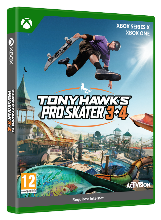 Tony Hawk's Pro Skater 3 + 4 – Xbox One / Xbox Series X – spilomslag