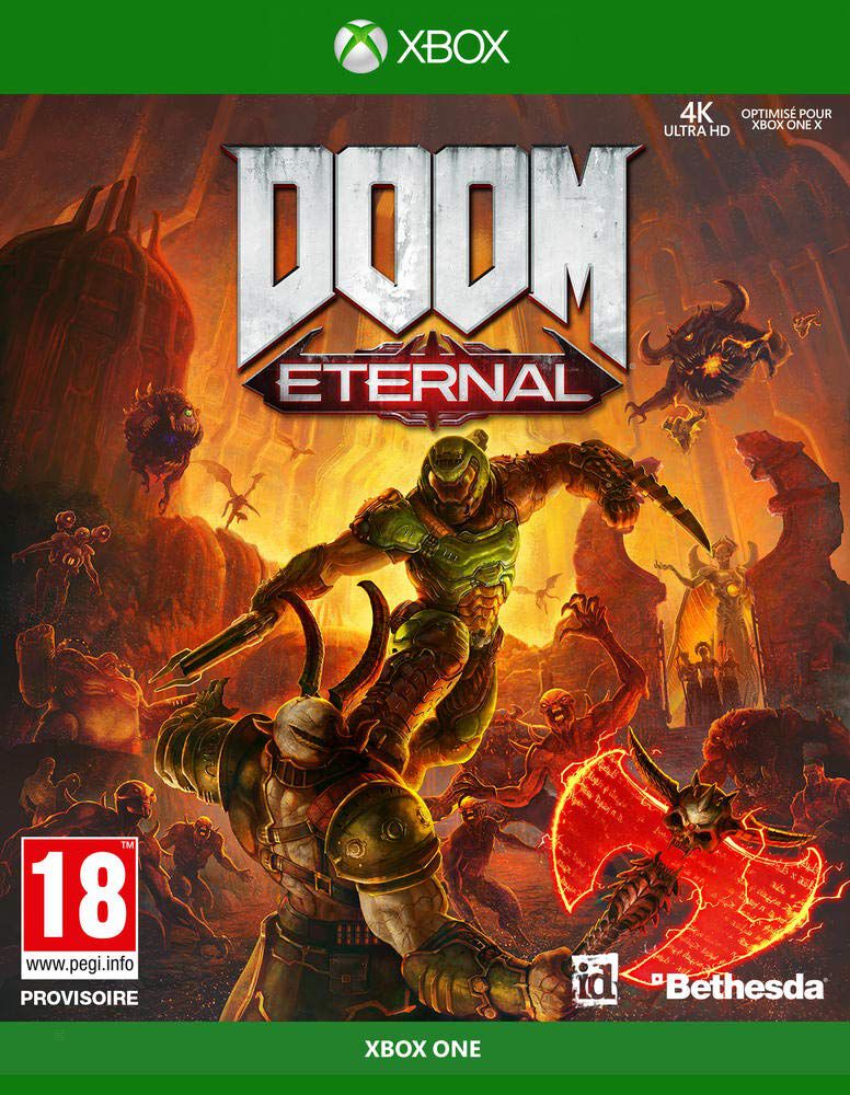 DOOM Eternal – FR-udgave – Xbox One – spilomslag