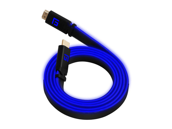 FLOATING GRIP 3M HIGH-SPEED LED HDMI CABLE V2.1 - BLUE