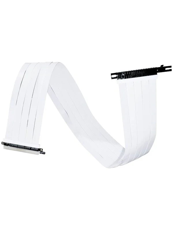 Lian Li PW-PCIV-4-90X PCIe 4.0 Riser Cable White - 900mm Lian Li