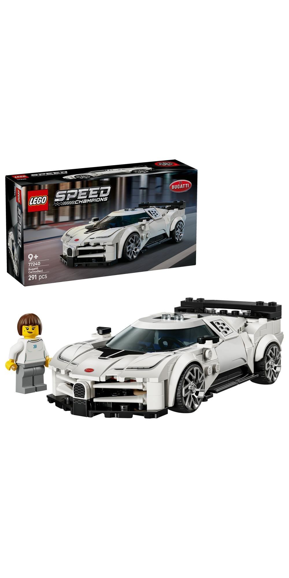 LEGO - Speed Champions - Bugatti Centodieci Hyper Sports Car (77240) LEGO