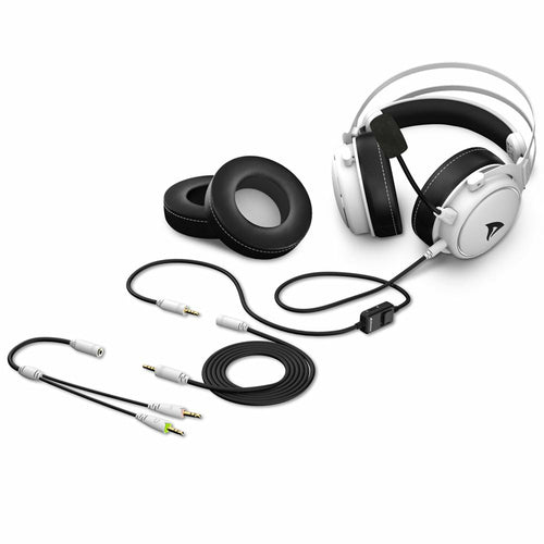 Sharkoon Skiller SGH50, headset (white, 3.5 mm jack) Sharkoon