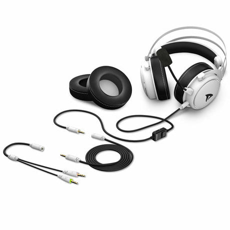 Sharkoon Skiller SGH50, headset (white, 3.5 mm jack) Sharkoon