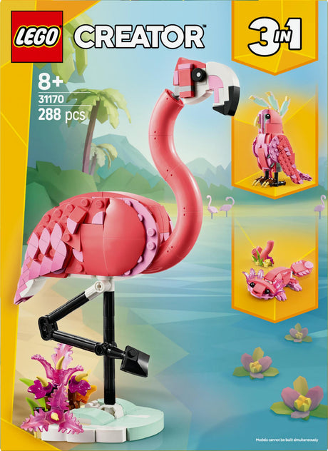 LEGO 31170 Creator 3-in-1 Pink Flamingo