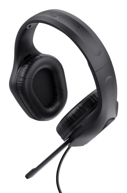 TRUST GXT416 ZIROX LED-HEADSET - SVART