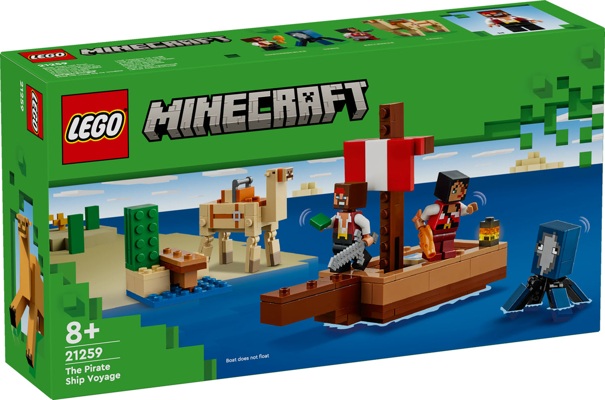 LEGO Minecraft - The Pirate Ship Voyage (21259) LEGO