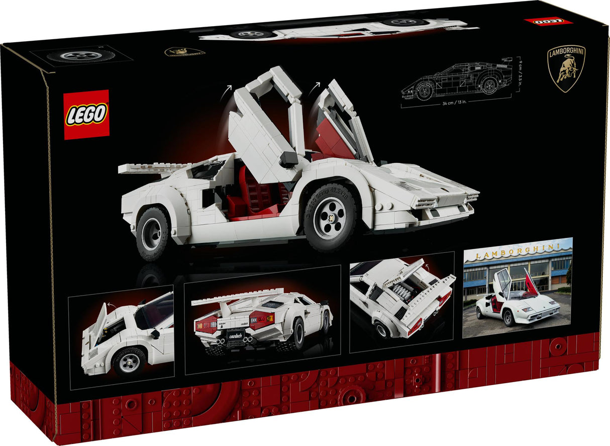 LEGO - Icons - Lamborghini Countach 5000 Quattrovalvole (10337.) LEGO