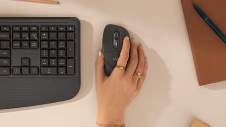 Logitech - Signature Comfort Plus MK880 - Graphite